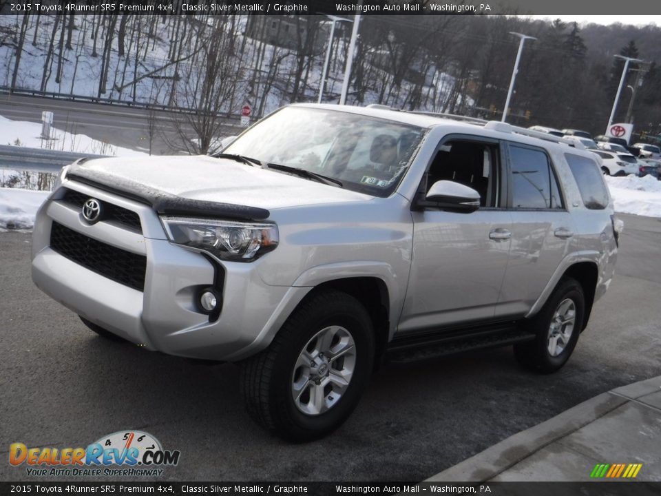 2015 Toyota 4Runner SR5 Premium 4x4 Classic Silver Metallic / Graphite Photo #14