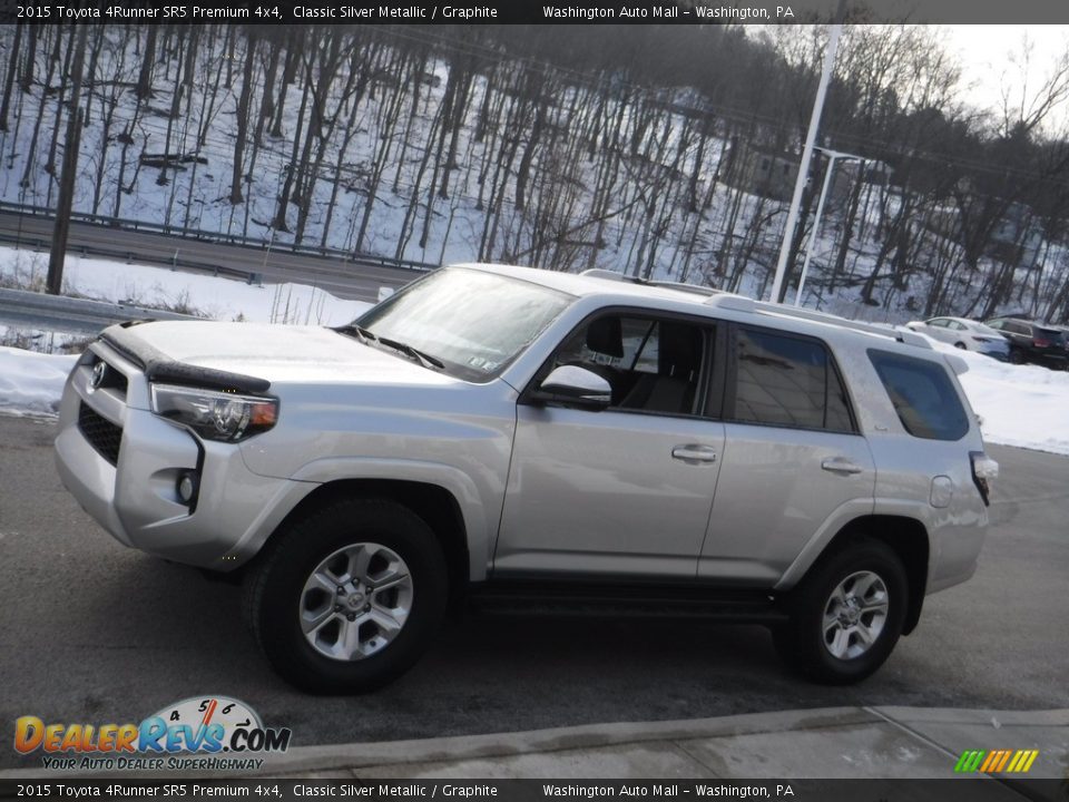 2015 Toyota 4Runner SR5 Premium 4x4 Classic Silver Metallic / Graphite Photo #15