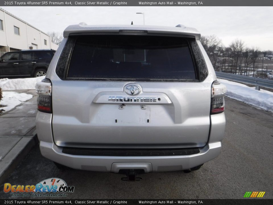 2015 Toyota 4Runner SR5 Premium 4x4 Classic Silver Metallic / Graphite Photo #18