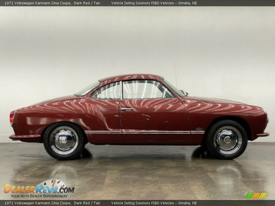 Dark Red 1971 Volkswagen Karmann Ghia Coupe Photo #12