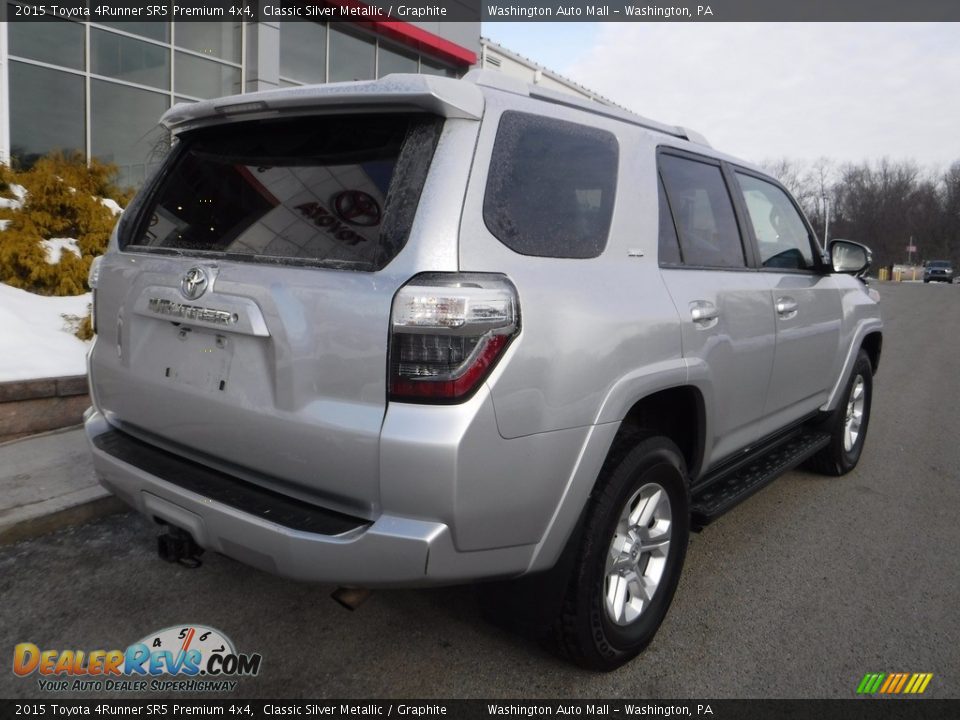 2015 Toyota 4Runner SR5 Premium 4x4 Classic Silver Metallic / Graphite Photo #20