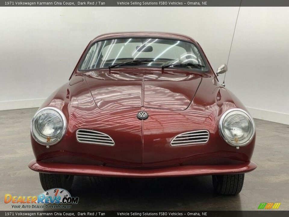 Dark Red 1971 Volkswagen Karmann Ghia Coupe Photo #16