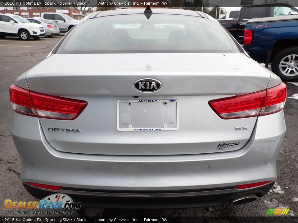 2016 Kia Optima EX Sparkling Silver / Black Photo #4