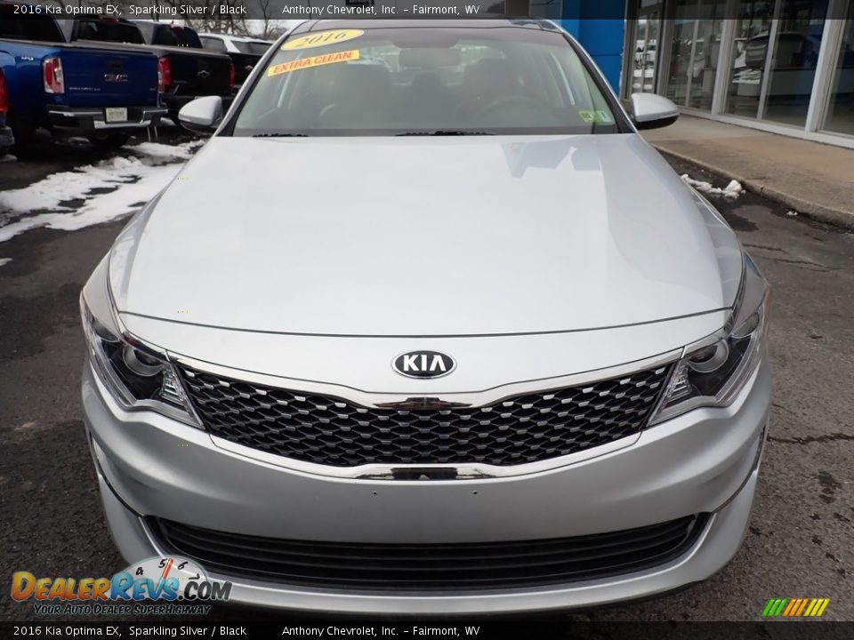 2016 Kia Optima EX Sparkling Silver / Black Photo #9