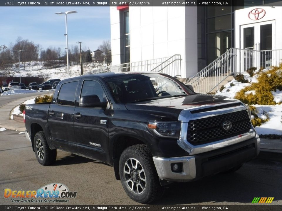 2021 Toyota Tundra TRD Off Road CrewMax 4x4 Midnight Black Metallic / Graphite Photo #1