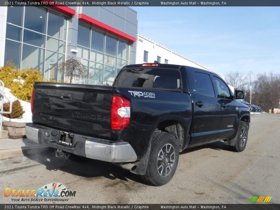 2021 Toyota Tundra TRD Off Road CrewMax 4x4 Midnight Black Metallic / Graphite Photo #14