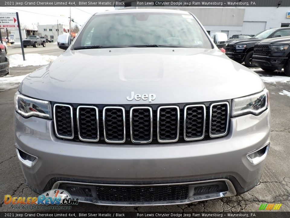 2021 Jeep Grand Cherokee Limited 4x4 Billet Silver Metallic / Black Photo #9