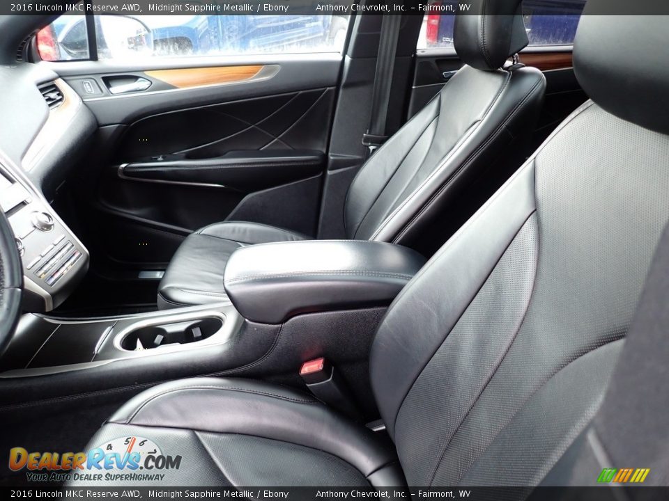 Front Seat of 2016 Lincoln MKC Reserve AWD Photo #11