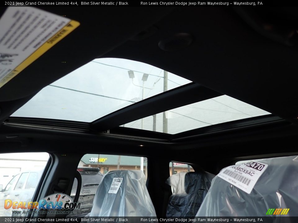 2021 Jeep Grand Cherokee Limited 4x4 Billet Silver Metallic / Black Photo #17