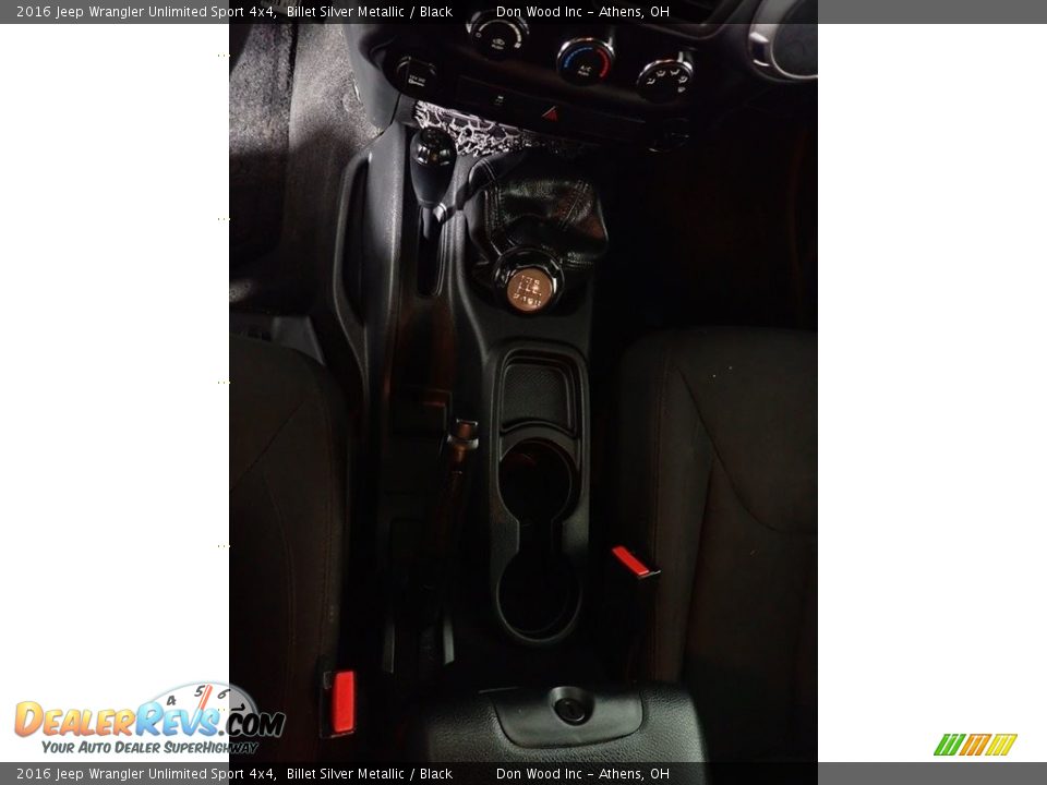 2016 Jeep Wrangler Unlimited Sport 4x4 Billet Silver Metallic / Black Photo #29