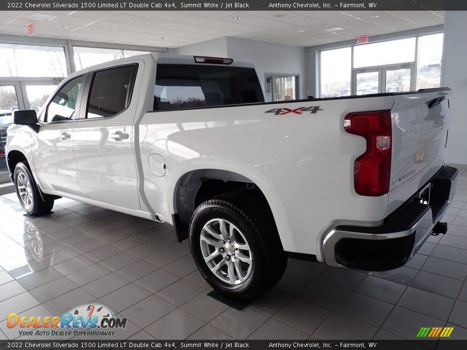 2022 Chevrolet Silverado 1500 Limited LT Double Cab 4x4 Summit White / Jet Black Photo #4