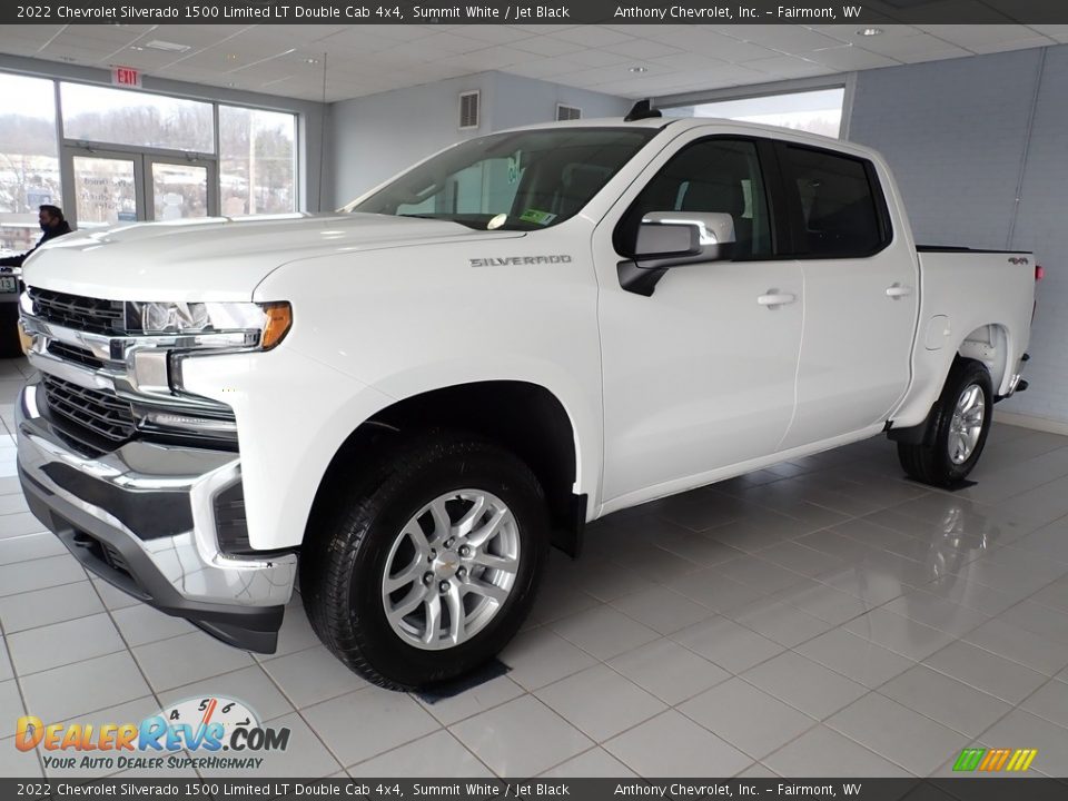 2022 Chevrolet Silverado 1500 Limited LT Double Cab 4x4 Summit White / Jet Black Photo #6