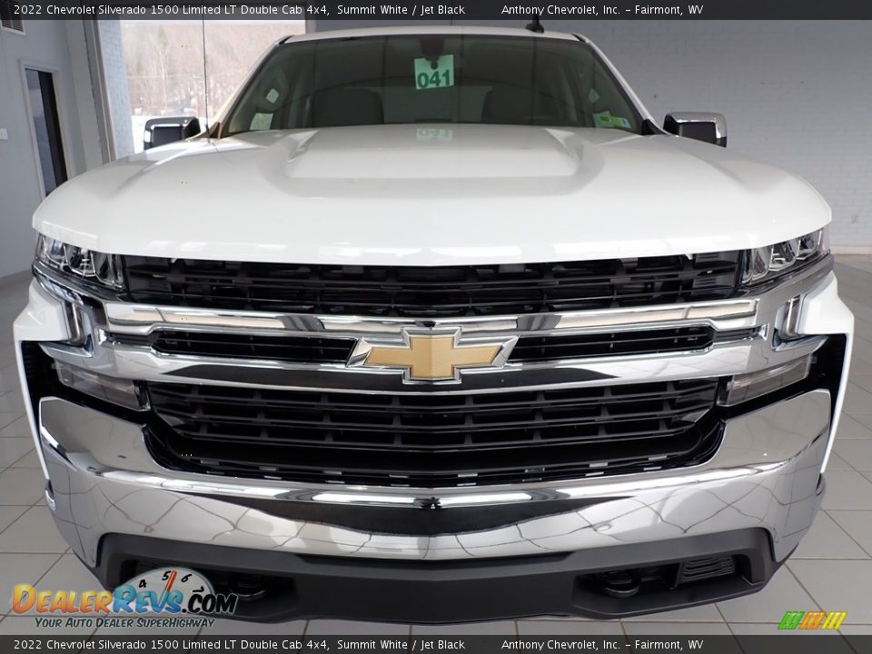 2022 Chevrolet Silverado 1500 Limited LT Double Cab 4x4 Summit White / Jet Black Photo #7