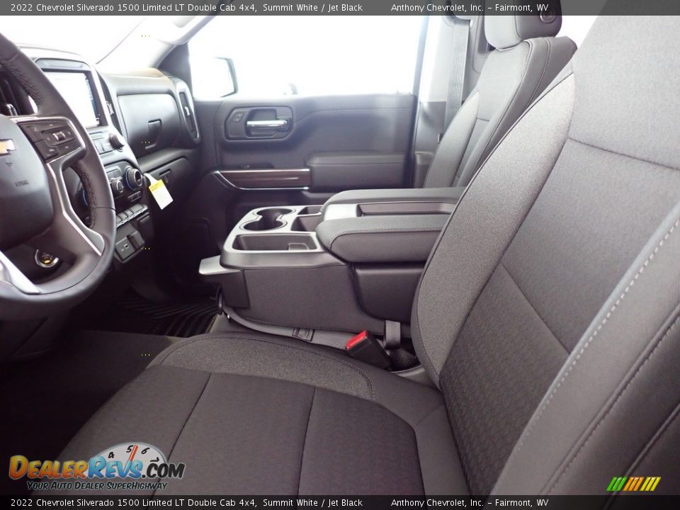 2022 Chevrolet Silverado 1500 Limited LT Double Cab 4x4 Summit White / Jet Black Photo #9