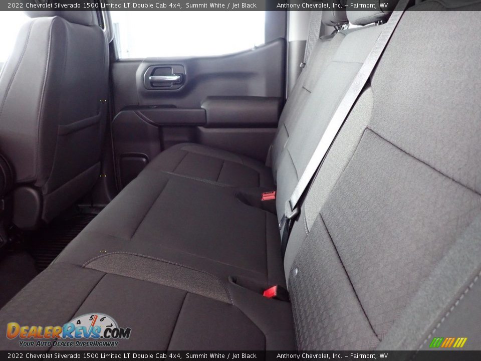 2022 Chevrolet Silverado 1500 Limited LT Double Cab 4x4 Summit White / Jet Black Photo #10