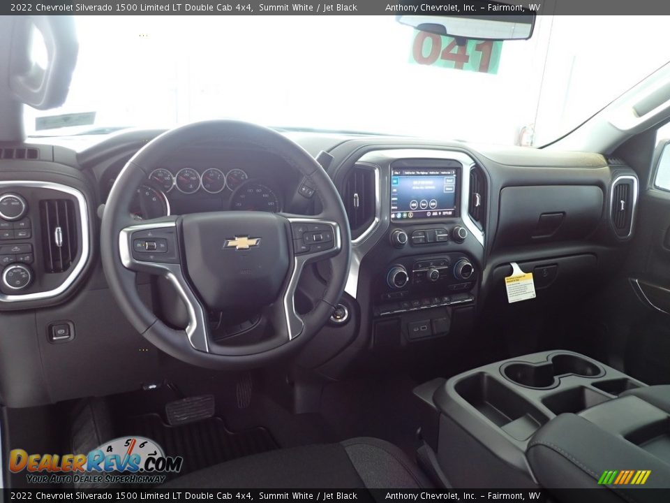2022 Chevrolet Silverado 1500 Limited LT Double Cab 4x4 Summit White / Jet Black Photo #11