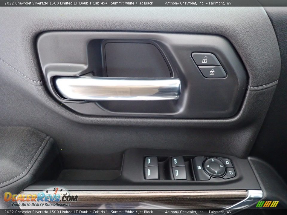 2022 Chevrolet Silverado 1500 Limited LT Double Cab 4x4 Summit White / Jet Black Photo #13