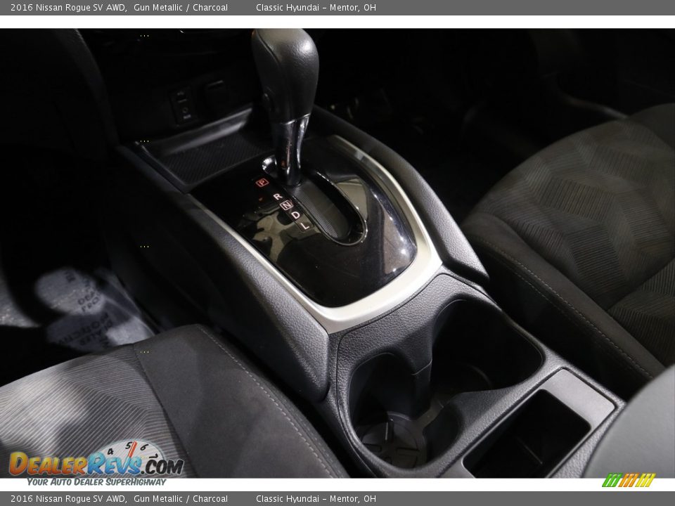 2016 Nissan Rogue SV AWD Gun Metallic / Charcoal Photo #11
