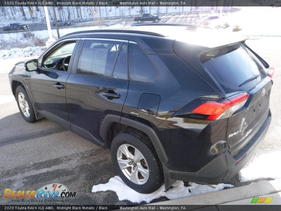 2020 Toyota RAV4 XLE AWD Midnight Black Metallic / Black Photo #15