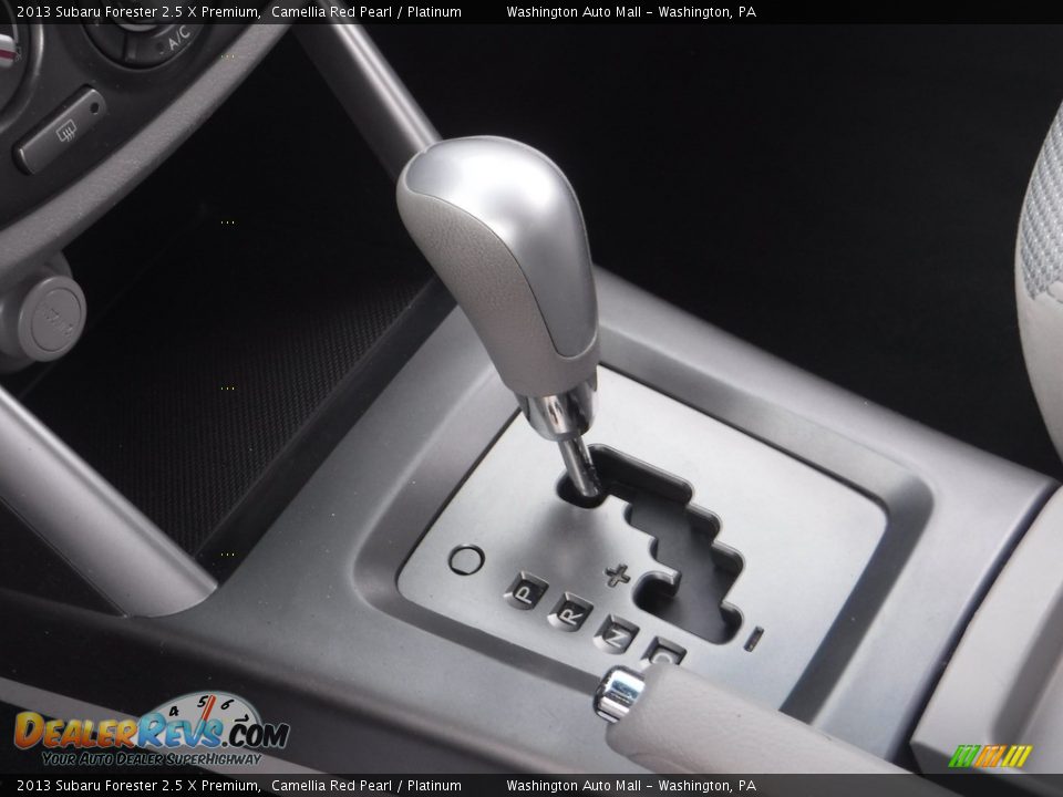2013 Subaru Forester 2.5 X Premium Camellia Red Pearl / Platinum Photo #18
