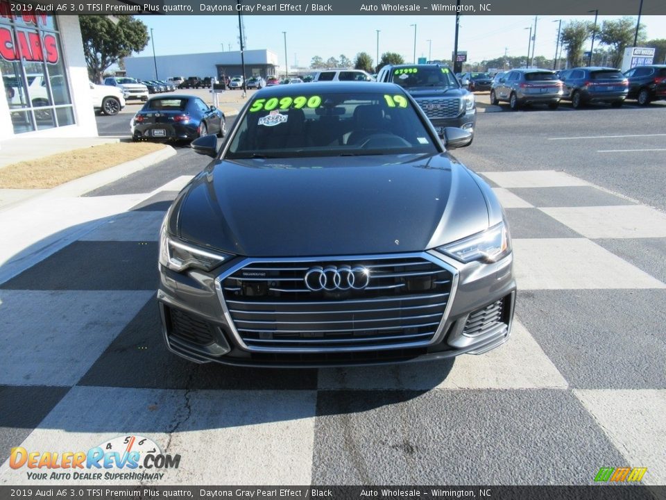 2019 Audi A6 3.0 TFSI Premium Plus quattro Daytona Gray Pearl Effect / Black Photo #2