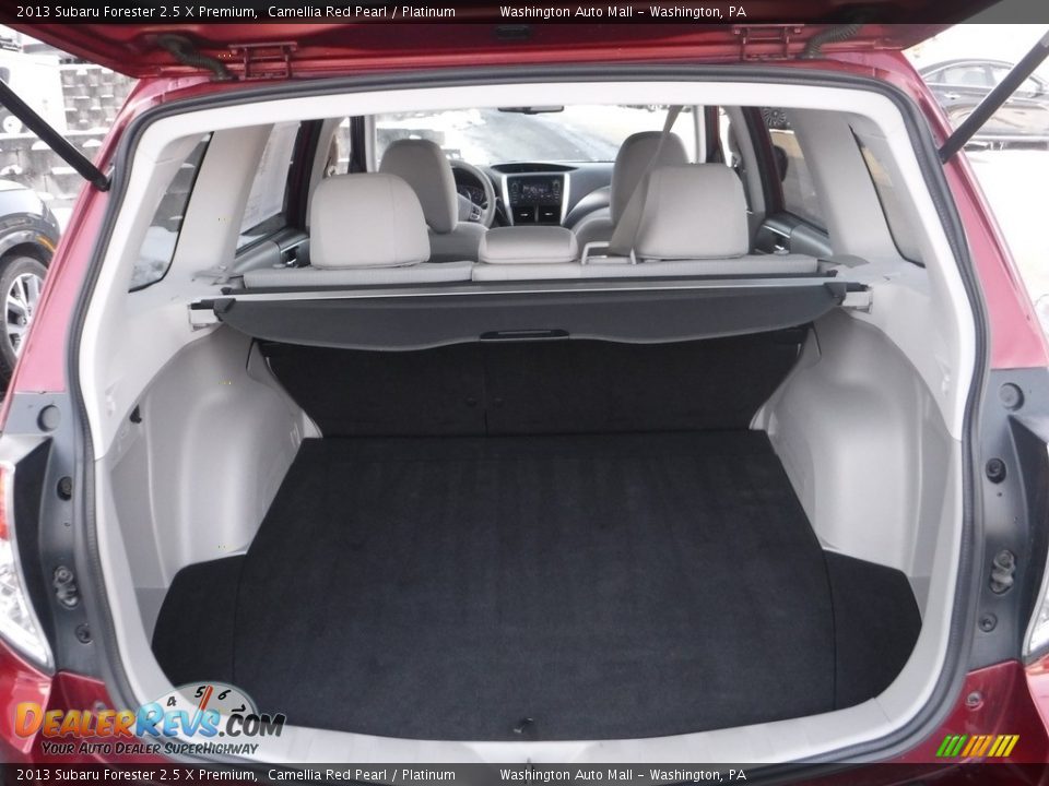 2013 Subaru Forester 2.5 X Premium Camellia Red Pearl / Platinum Photo #28