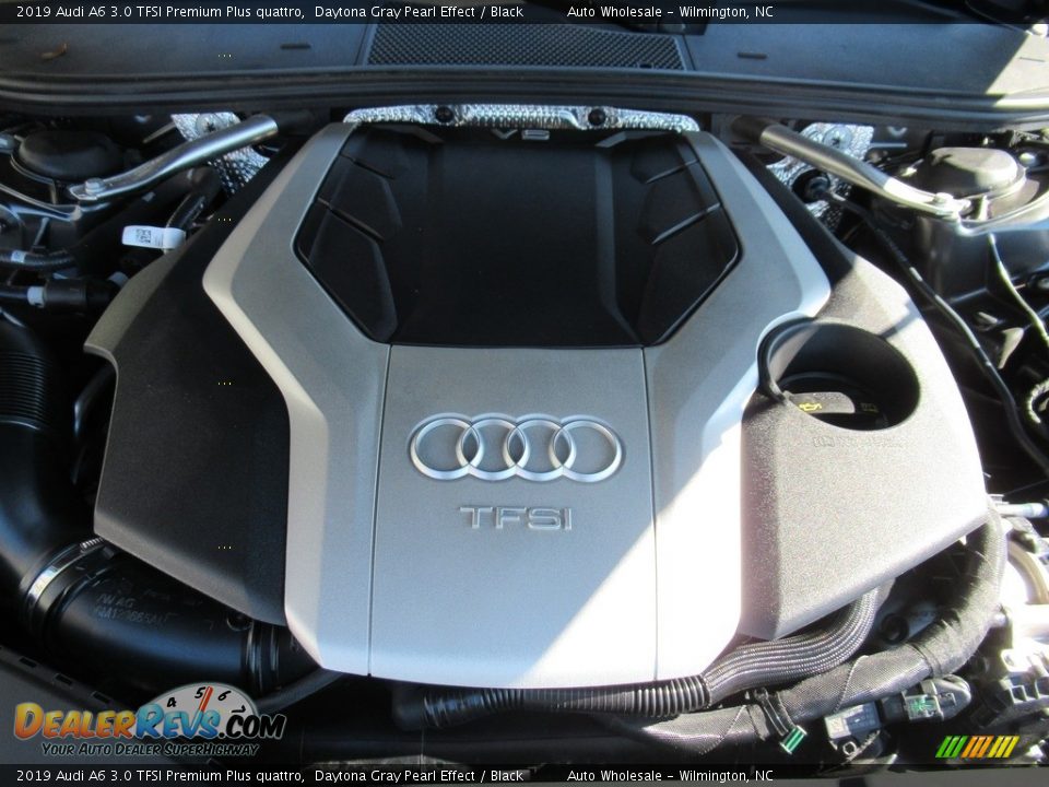 2019 Audi A6 3.0 TFSI Premium Plus quattro Daytona Gray Pearl Effect / Black Photo #6