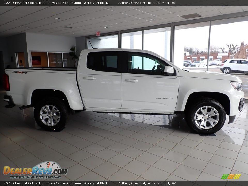 2021 Chevrolet Colorado LT Crew Cab 4x4 Summit White / Jet Black Photo #2
