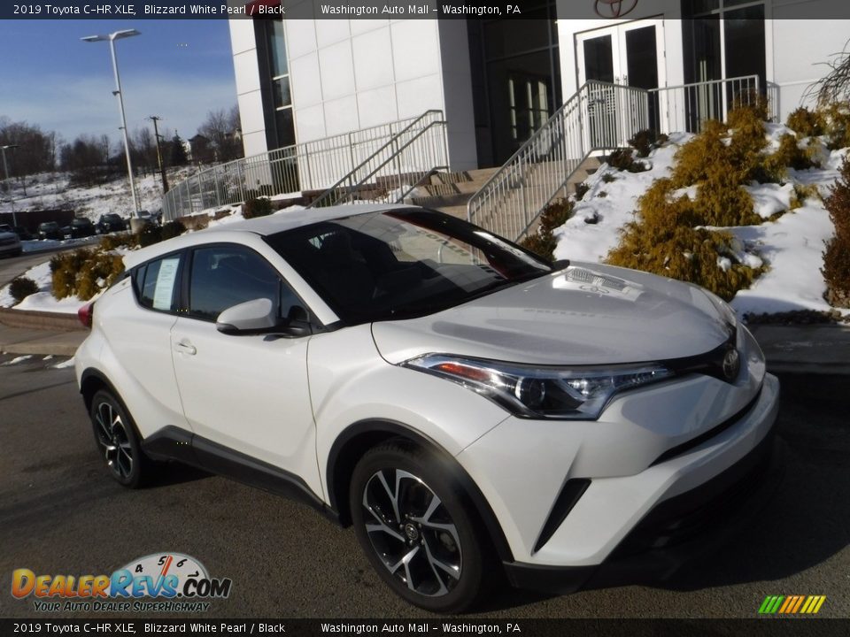 2019 Toyota C-HR XLE Blizzard White Pearl / Black Photo #1