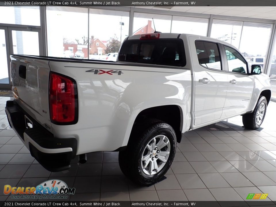 2021 Chevrolet Colorado LT Crew Cab 4x4 Summit White / Jet Black Photo #3