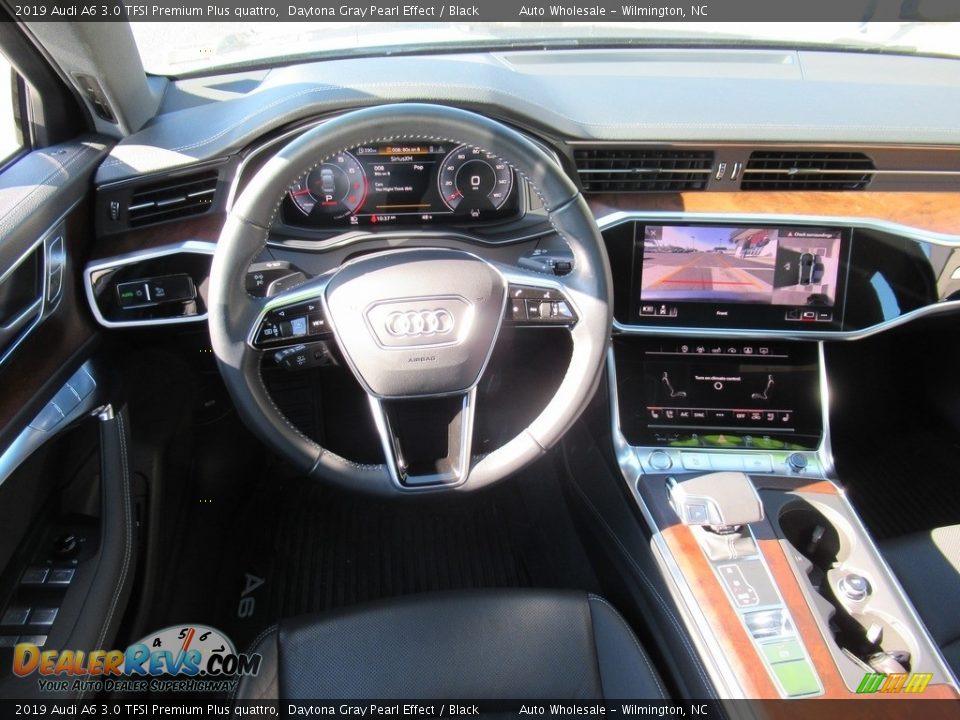 2019 Audi A6 3.0 TFSI Premium Plus quattro Daytona Gray Pearl Effect / Black Photo #13