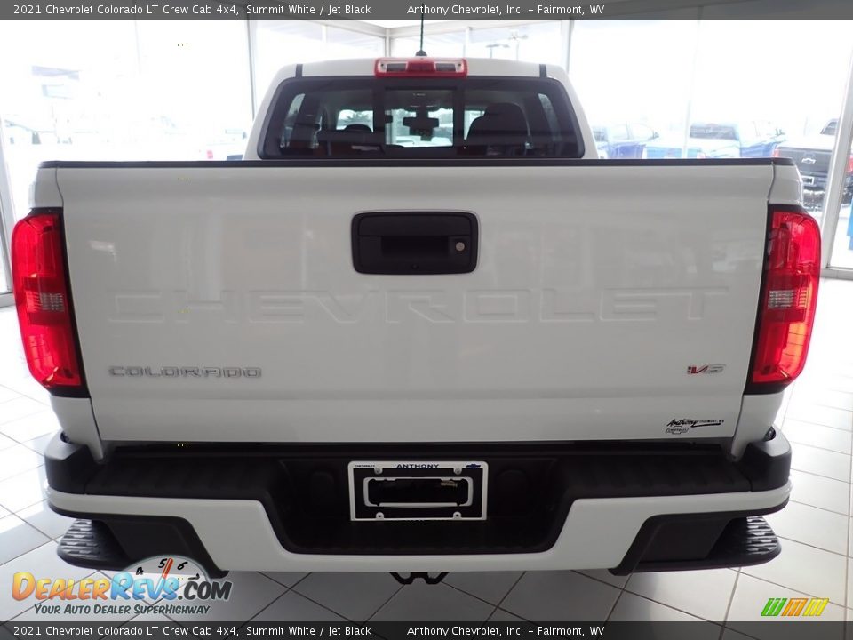 2021 Chevrolet Colorado LT Crew Cab 4x4 Summit White / Jet Black Photo #4