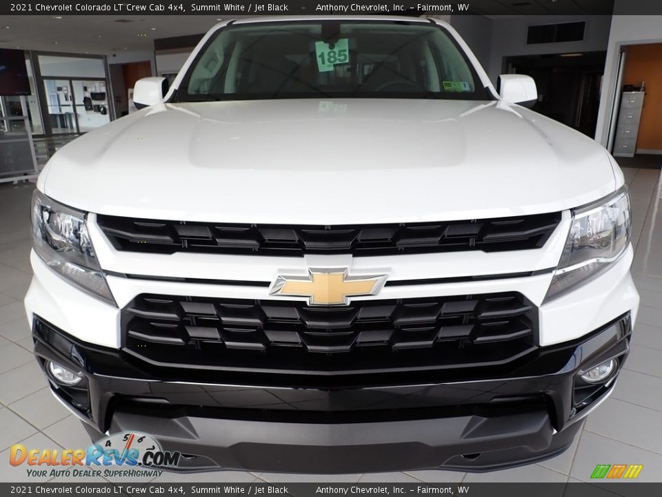 2021 Chevrolet Colorado LT Crew Cab 4x4 Summit White / Jet Black Photo #8