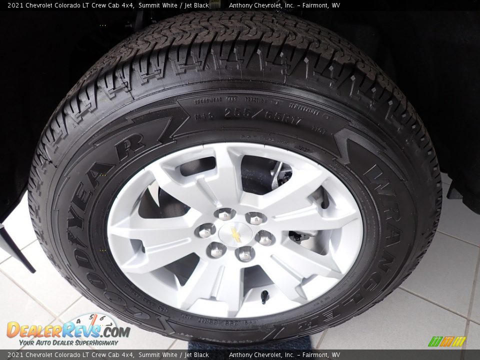 2021 Chevrolet Colorado LT Crew Cab 4x4 Summit White / Jet Black Photo #9