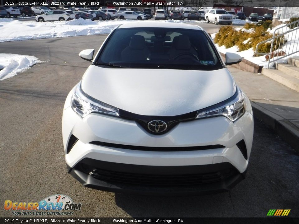 2019 Toyota C-HR XLE Blizzard White Pearl / Black Photo #8