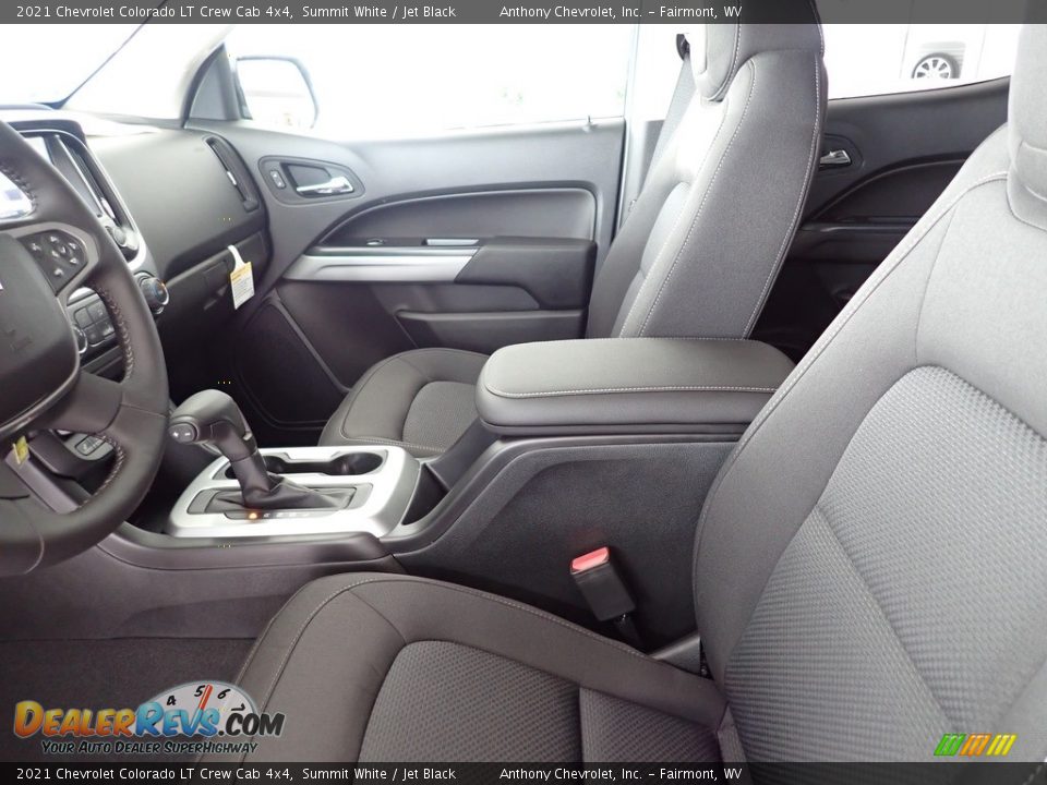 2021 Chevrolet Colorado LT Crew Cab 4x4 Summit White / Jet Black Photo #10