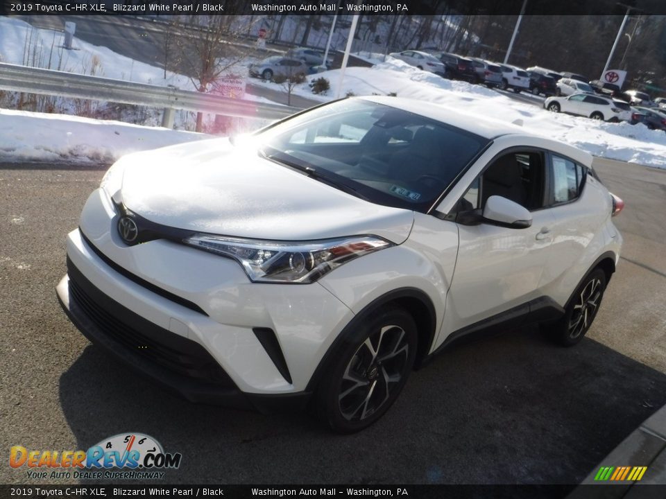 2019 Toyota C-HR XLE Blizzard White Pearl / Black Photo #9
