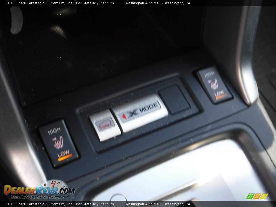 2018 Subaru Forester 2.5i Premium Ice Silver Metallic / Platinum Photo #18