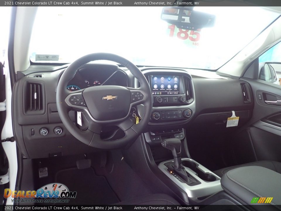 2021 Chevrolet Colorado LT Crew Cab 4x4 Summit White / Jet Black Photo #12
