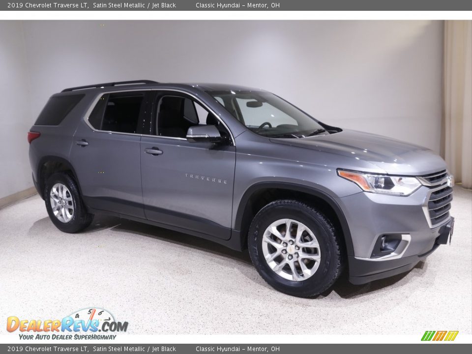 2019 Chevrolet Traverse LT Satin Steel Metallic / Jet Black Photo #1