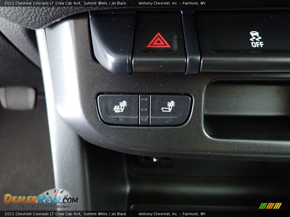 2021 Chevrolet Colorado LT Crew Cab 4x4 Summit White / Jet Black Photo #18