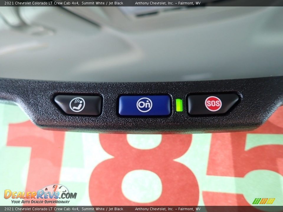 2021 Chevrolet Colorado LT Crew Cab 4x4 Summit White / Jet Black Photo #19