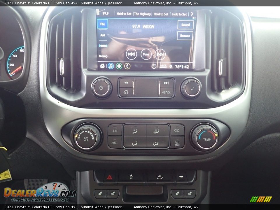 2021 Chevrolet Colorado LT Crew Cab 4x4 Summit White / Jet Black Photo #20