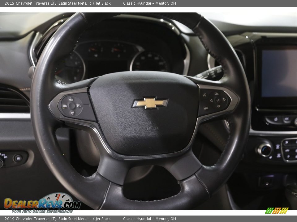 2019 Chevrolet Traverse LT Satin Steel Metallic / Jet Black Photo #7