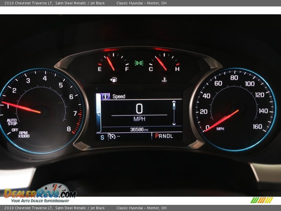 2019 Chevrolet Traverse LT Satin Steel Metallic / Jet Black Photo #8