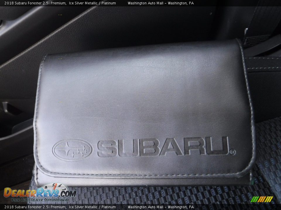 2018 Subaru Forester 2.5i Premium Ice Silver Metallic / Platinum Photo #32