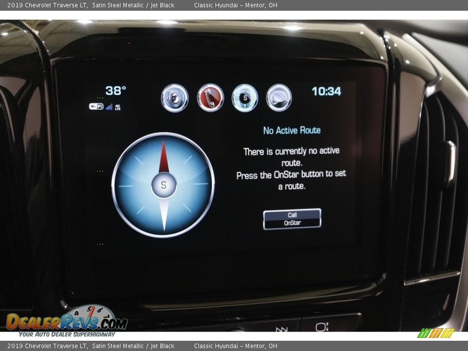 2019 Chevrolet Traverse LT Satin Steel Metallic / Jet Black Photo #12