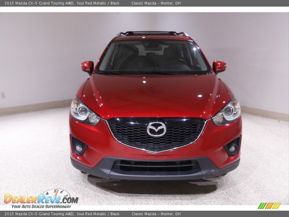 2015 Mazda CX-5 Grand Touring AWD Soul Red Metallic / Black Photo #2