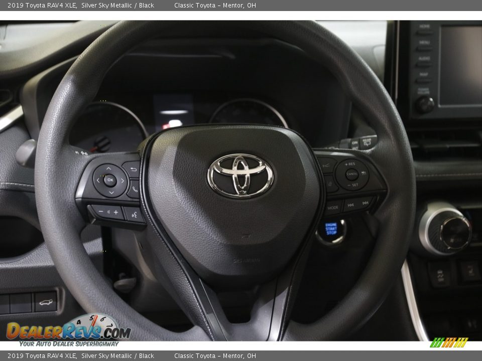 2019 Toyota RAV4 XLE Silver Sky Metallic / Black Photo #7