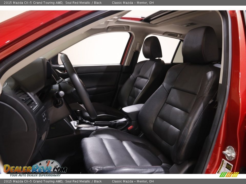 Front Seat of 2015 Mazda CX-5 Grand Touring AWD Photo #5
